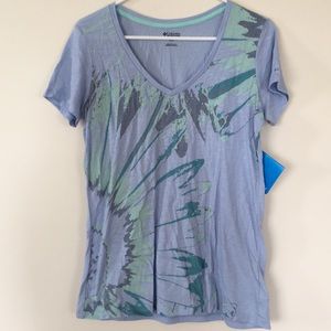 Columbia tee with flower print